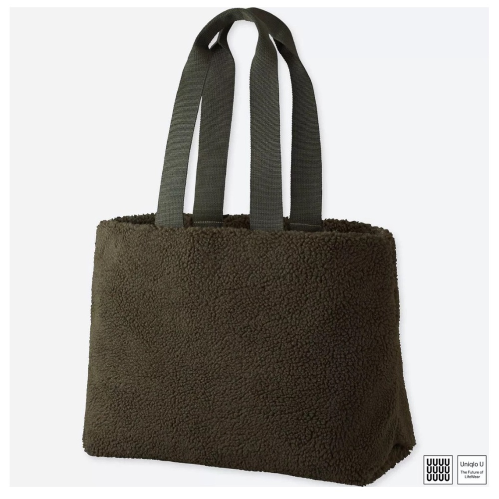 Uniqlo U Sherpa tote bag